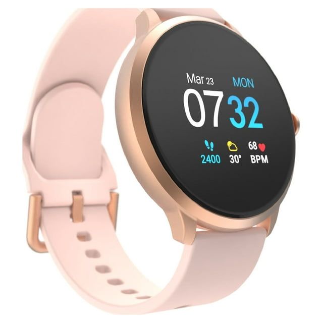 Sport 3 Smart Watch & Fitness Tracker, Women & Men, (43mm), Blush
