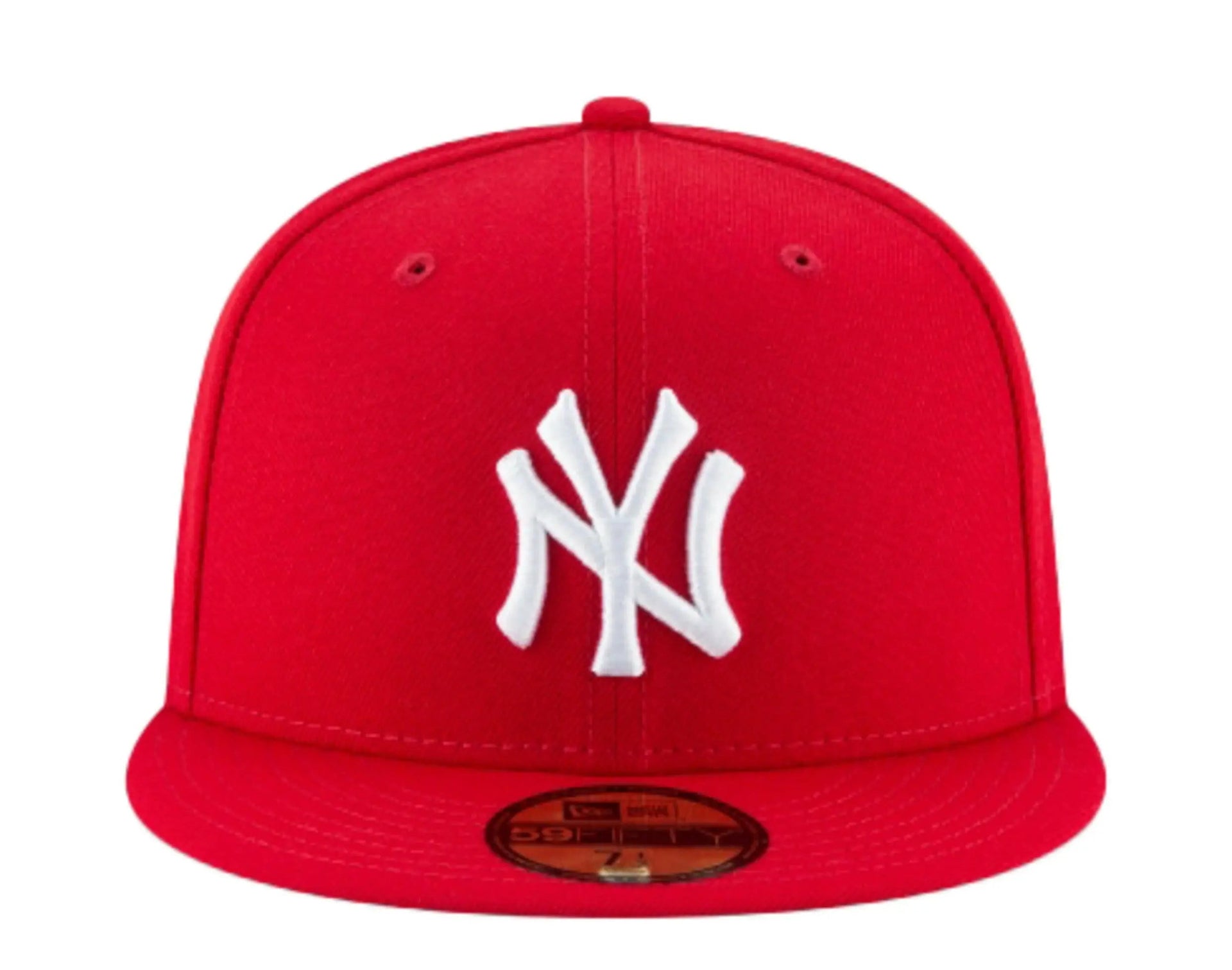 New Era 59Fifty New York Yankees Men Fitted Hat Red