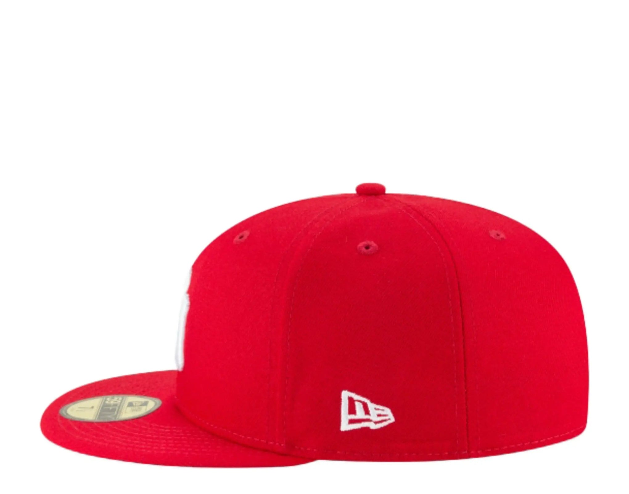 New Era 59Fifty New York Yankees Men Fitted Hat Red