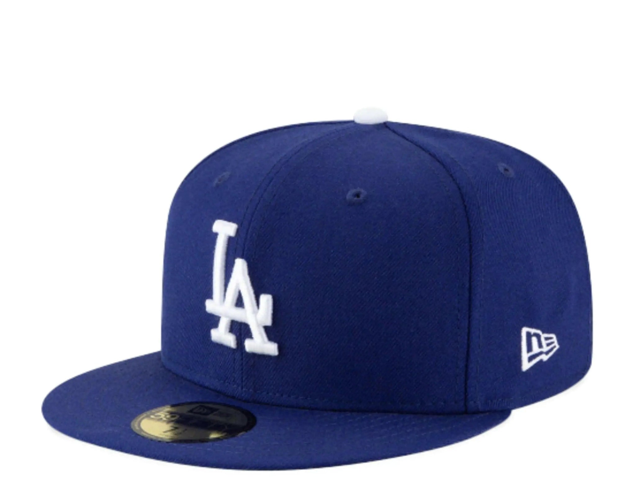 New Era 59Fifty Los Angeles Dodgers Men Fitted Hat Royal Blue