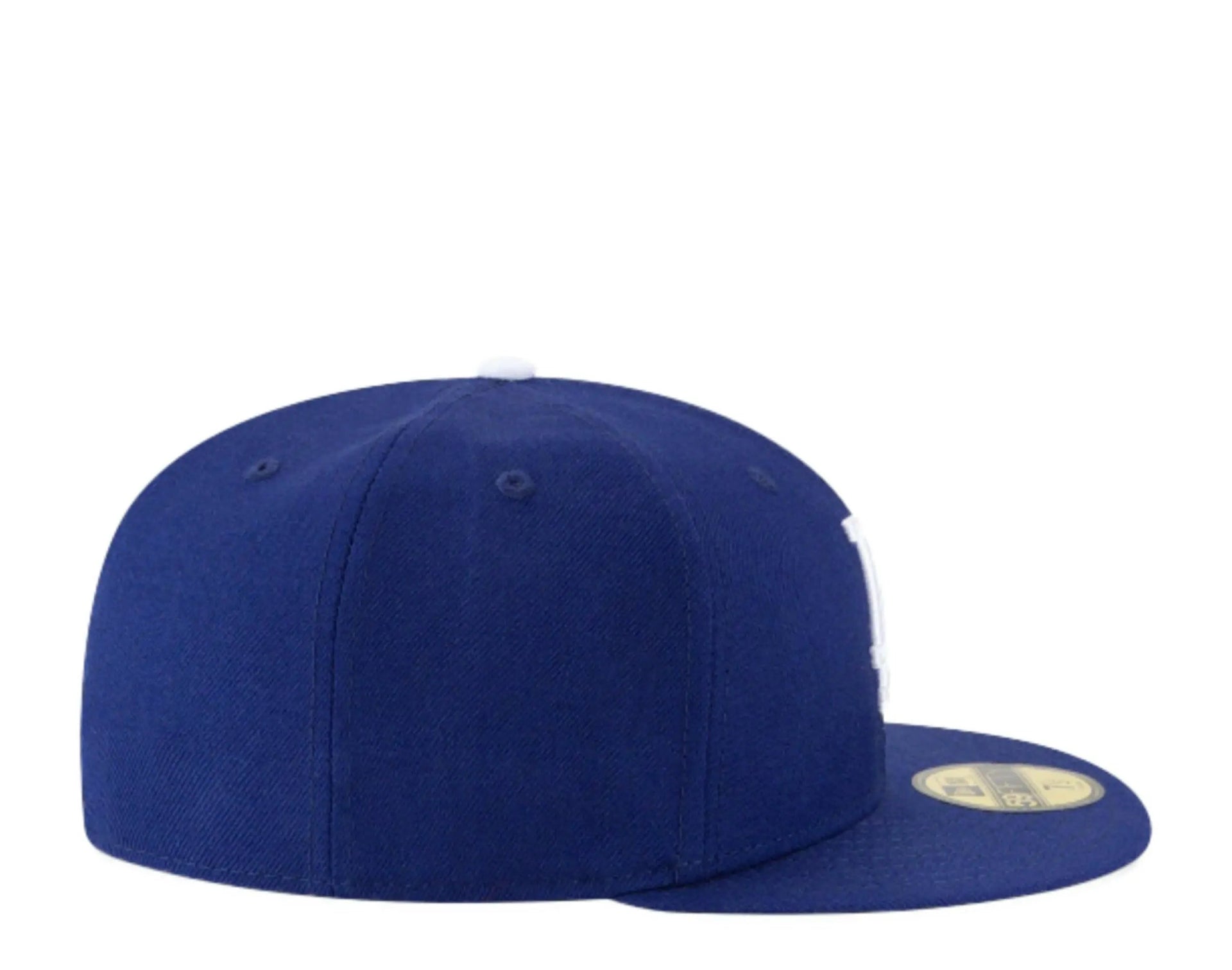 New Era 59Fifty Los Angeles Dodgers Men Fitted Hat Royal Blue