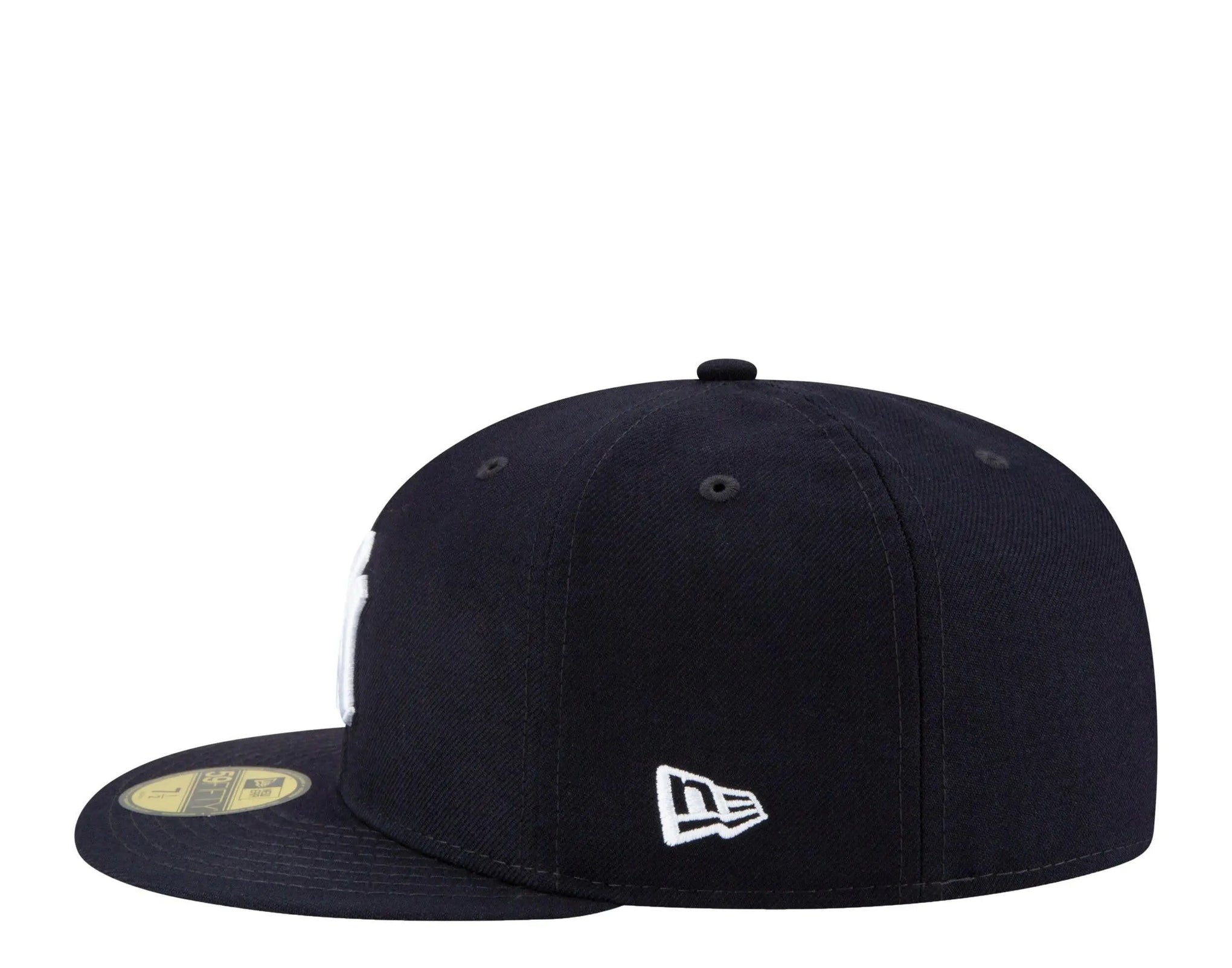 New Era 59Fifty Men New York Yankees Icy 2008 ASG Side Patch Fitted Hat Navy/Baby Blue