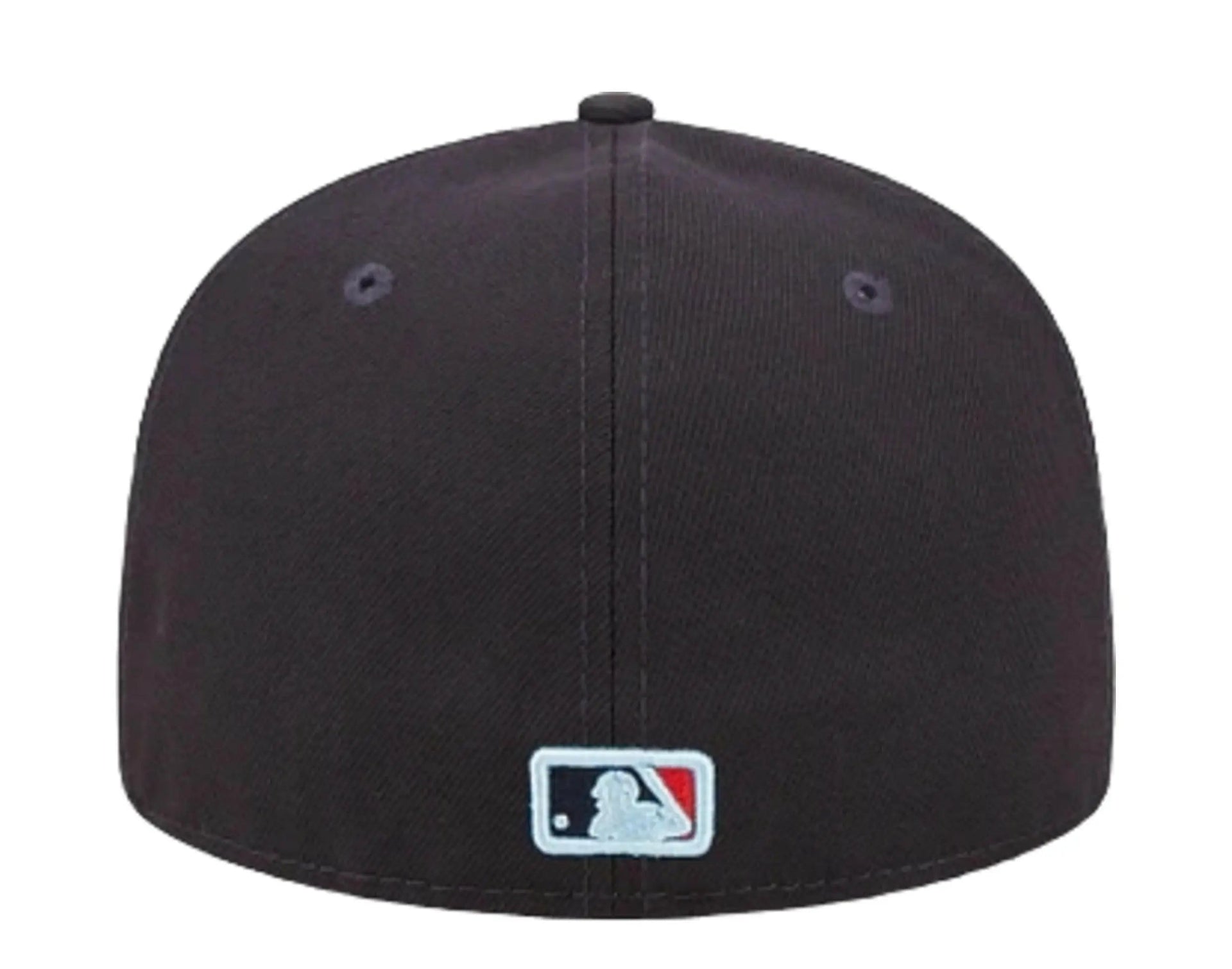 New Era Cloud Under 59Fifty Atlanta Braves Men Fitted Hat Navy