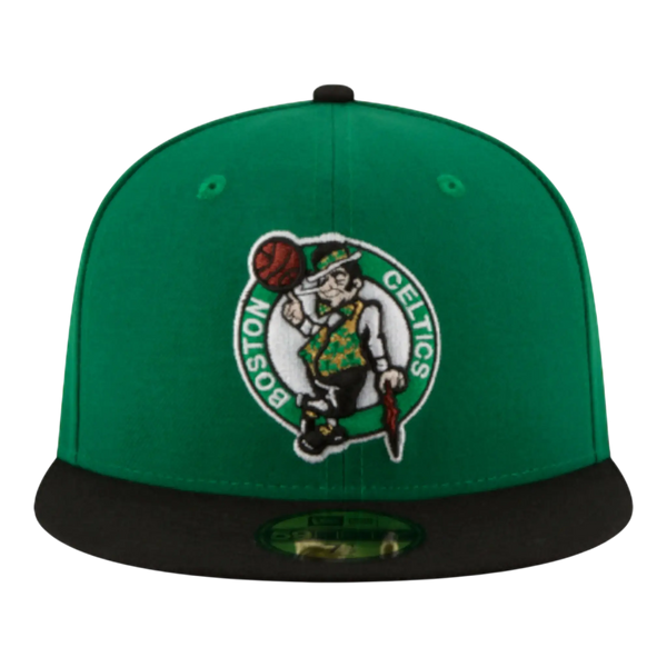 New Era 59FIFTY NBA Boston Celtics 2-Tone Men Fitted Hat Green/Black