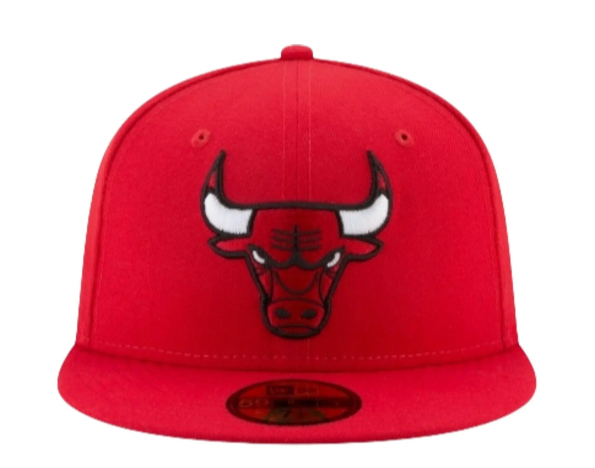 New Era 59Fifty Men Fitted Hat Red Chicago Bulls