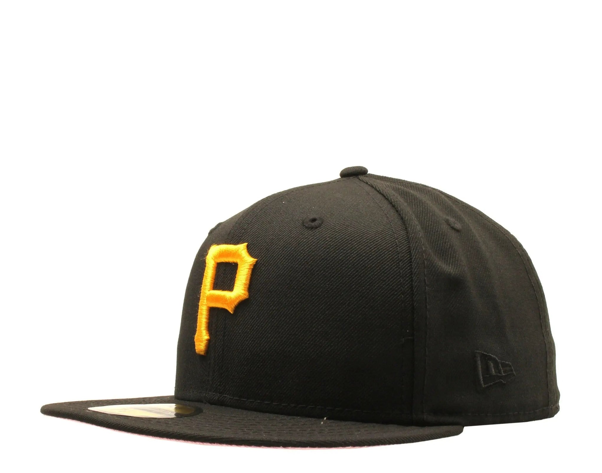 New Era 59Fifty Men Fitted Hat Black Pittsburgh Pirates 1979 World Series Pink Undervisor