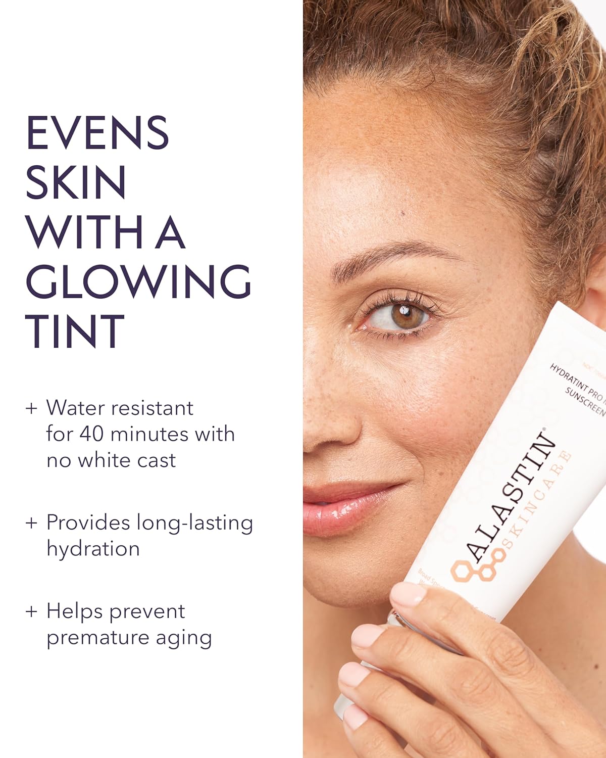 ALASTIN Skincare HydraTint Pro Mineral Sunscreen SPF 36 (3.2 oz) | 2-in-1 Tinted Daily Sunblock Moisturizer for Face & Neck | Fragrance-Free, Water Resistant