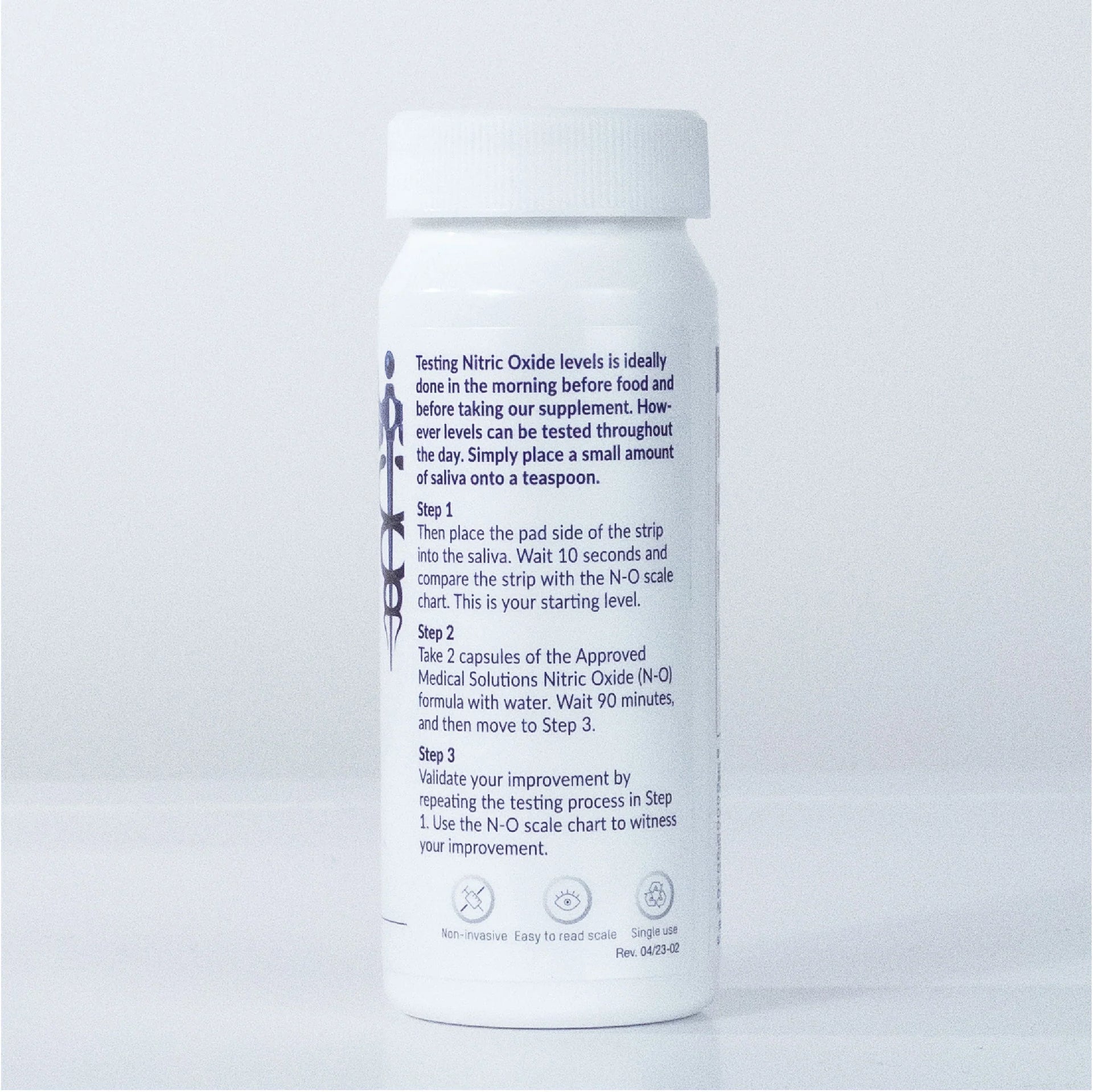 Approved Medical Nitric Oxide Indicator Strips - 50 Count