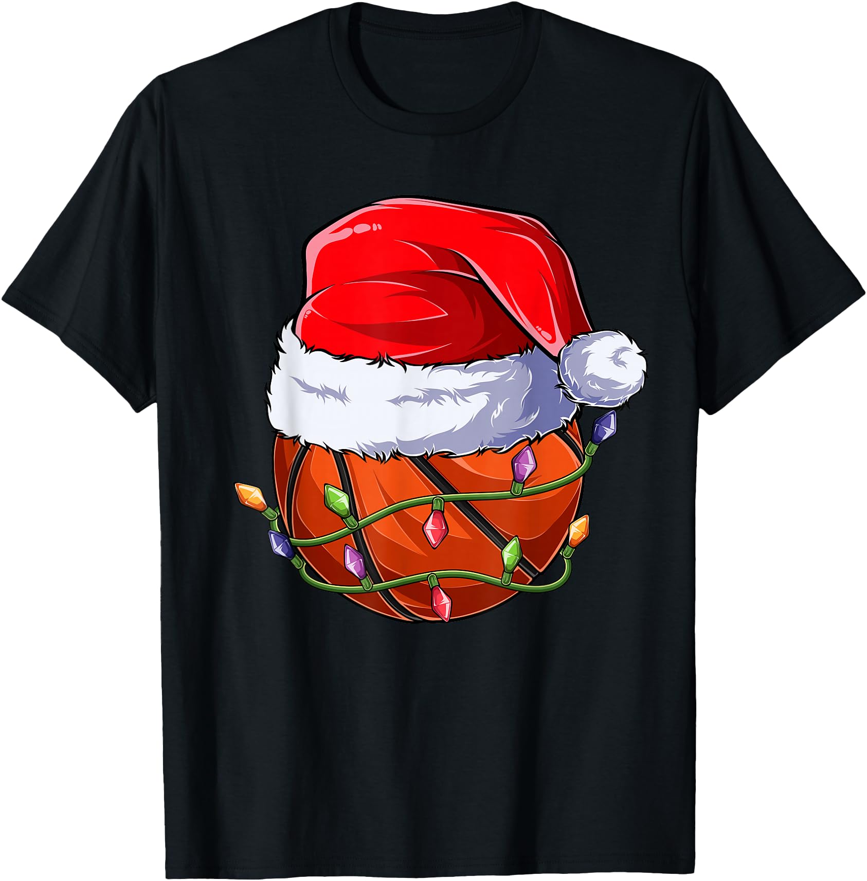 Basketball Christmas Boy Apparel, Funny Santa Sport Men Kids