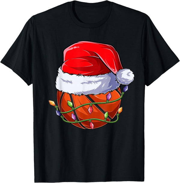 Basketball Christmas Boy Apparel, Funny Santa Sport Men Kids