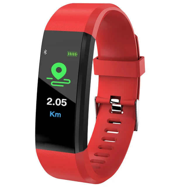 Smart Watch Heart Rate Blood Pressure Fitness Tracker Sport