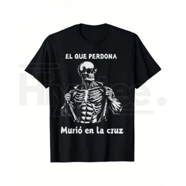"Chidas Gym" – Funny Mexican Slang Sarcastic Skull Graphic Top