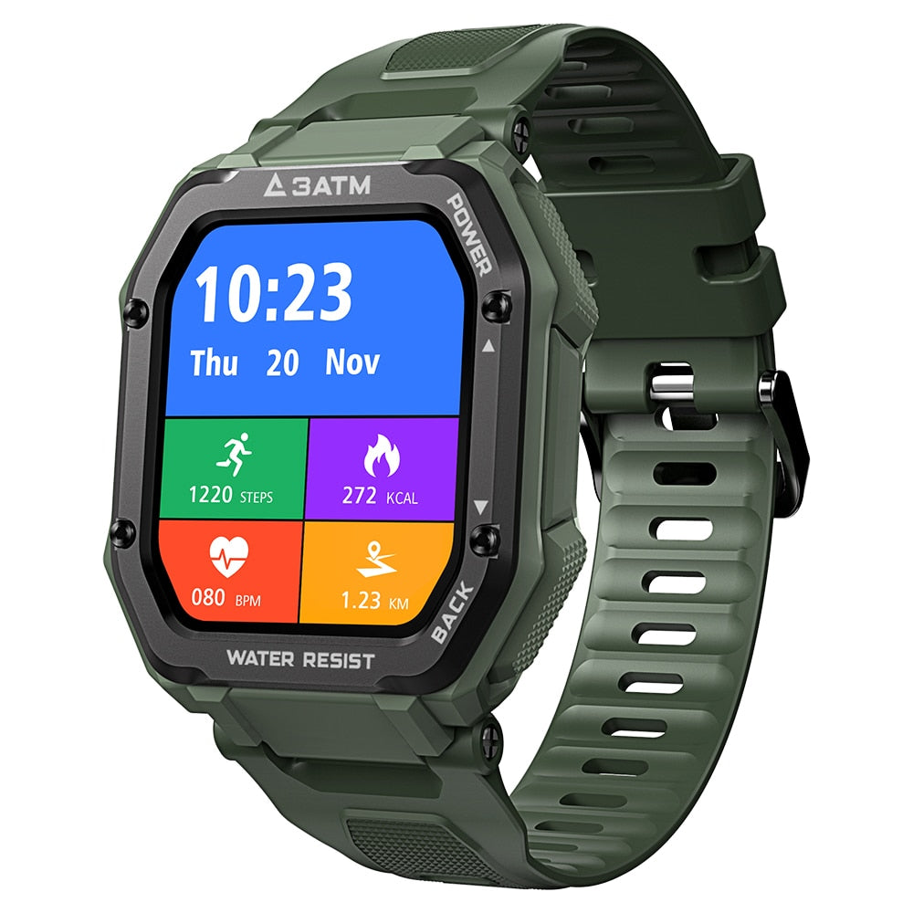 ROCK Rugged Smart Watch Outdoor Waterproof Fitness Tracker