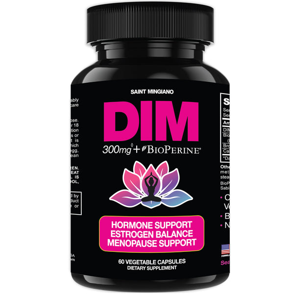 DIM Supplement 300mg Hormone Estrogen Menopause Balance Support