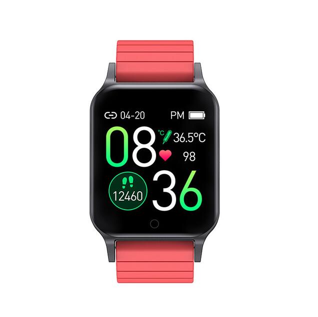 T96 Smart Watch Body Temperature Heart Rate Fitness Tracker
