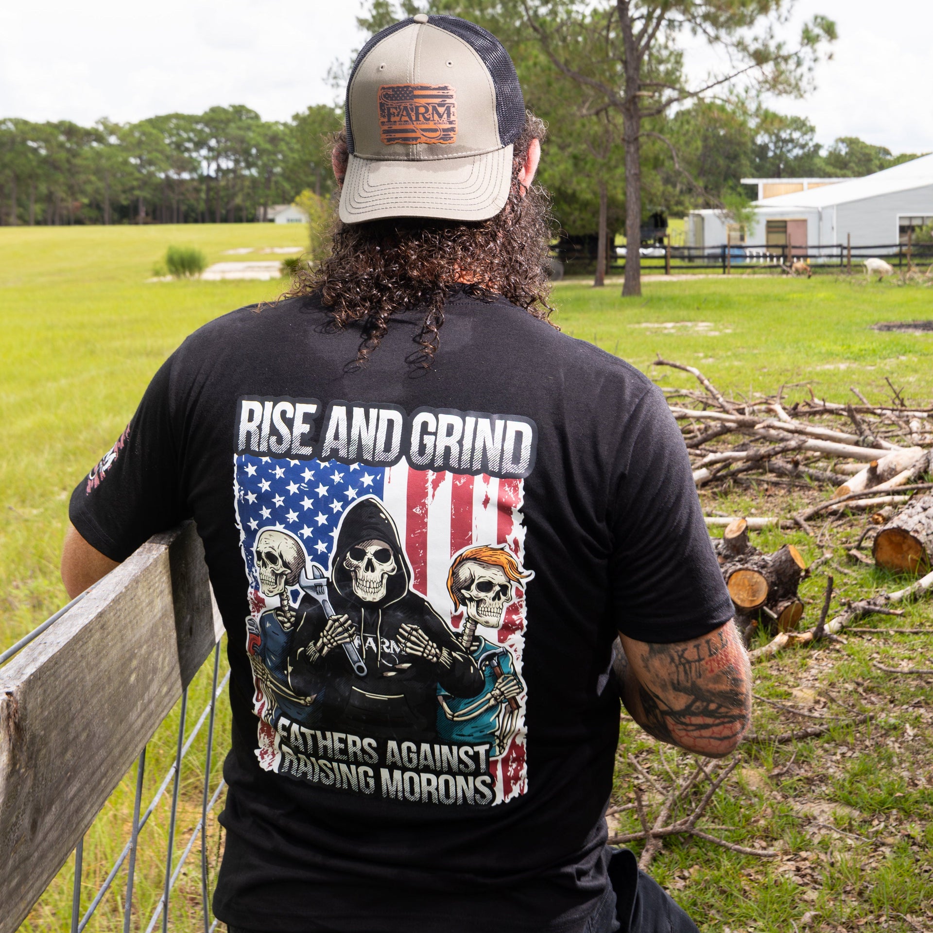 Rise And Grind Tee - Black