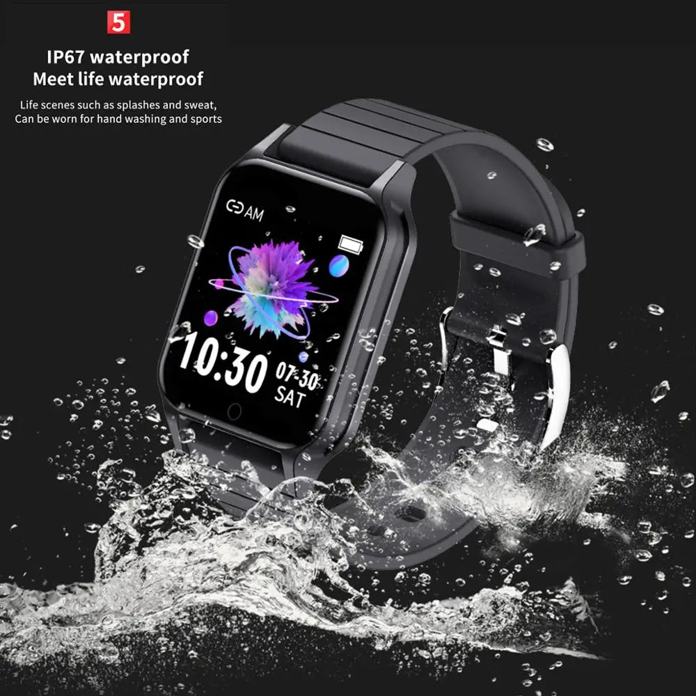 T96 Smart Watch Body Temperature Heart Rate Fitness Tracker