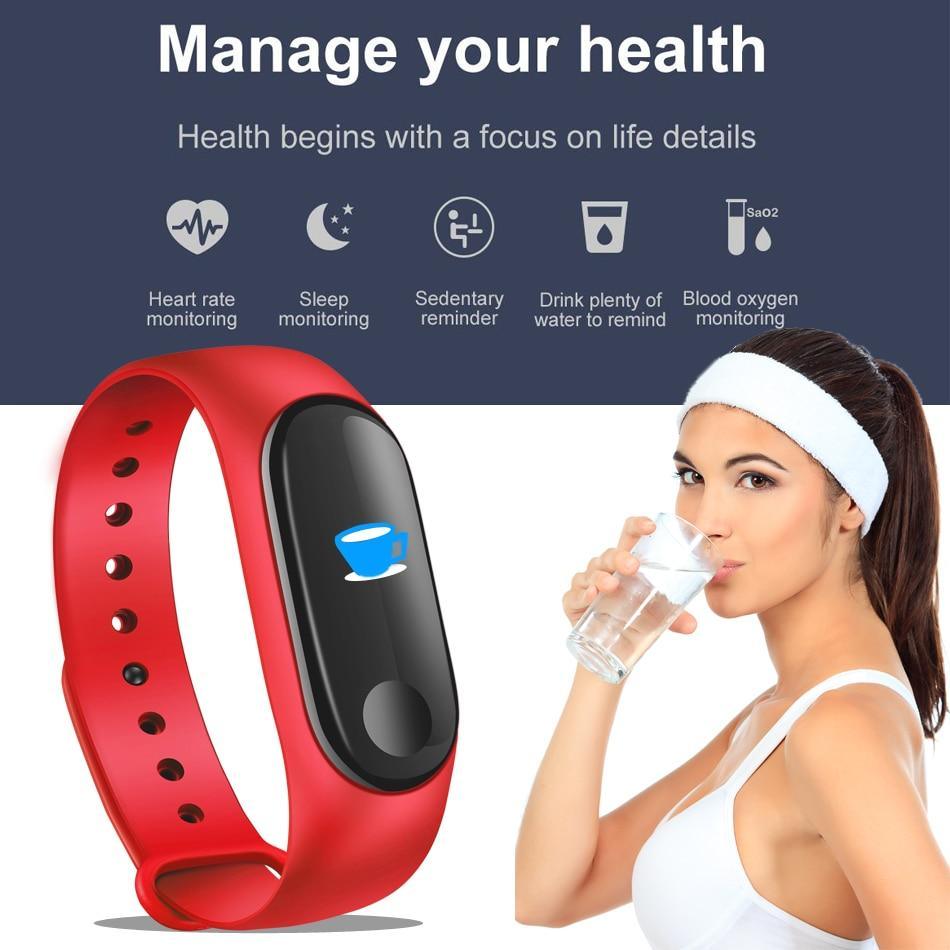 Bluetooth Sport Smart Watch Fitness Tracker Android IOS Smartwatch