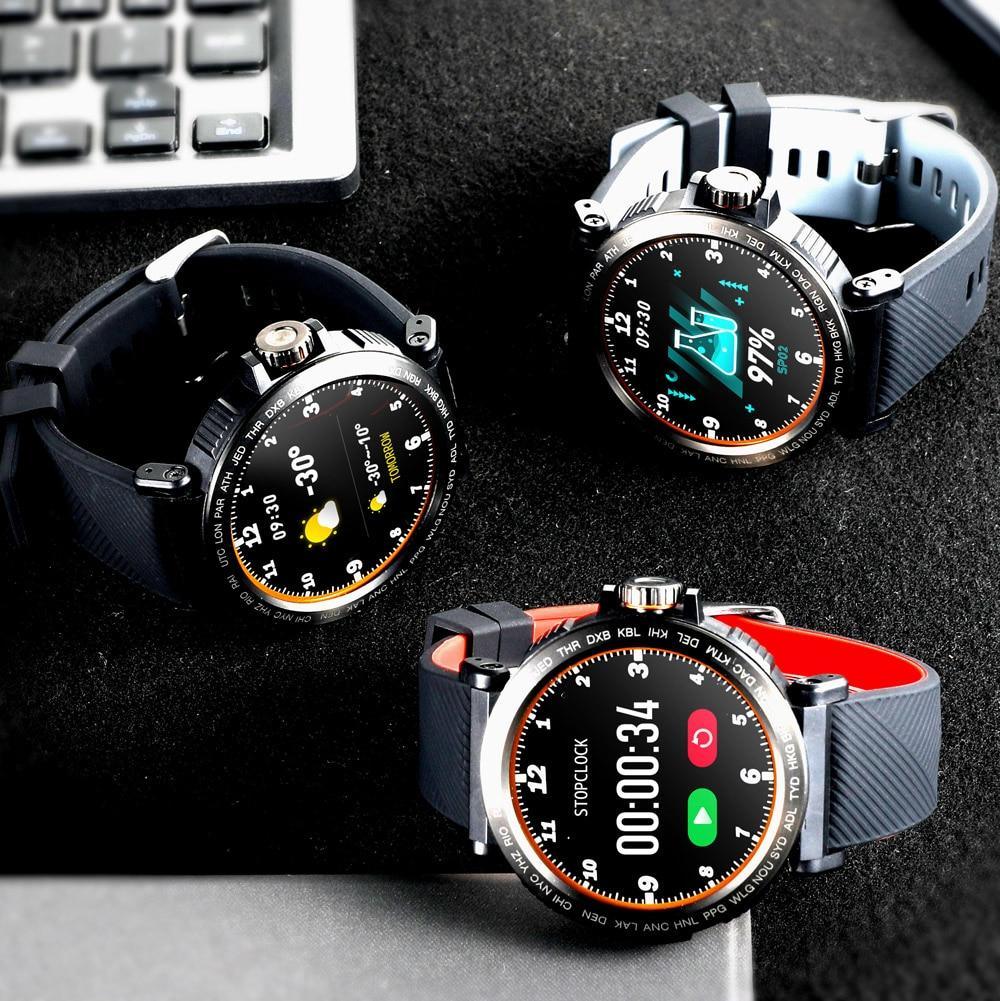 IP68 Waterproof Touch Screen Smart Watch Fitness Tracker