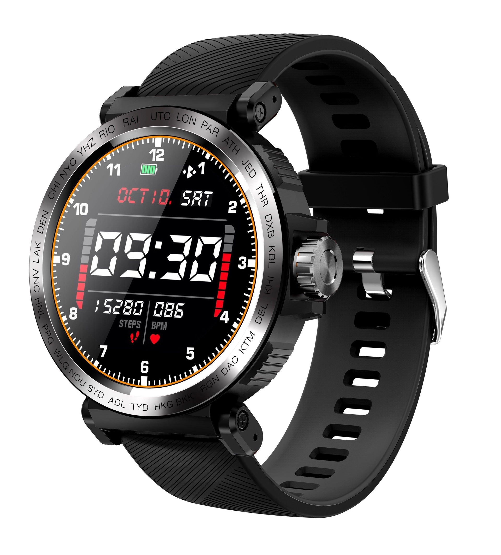 IP68 Waterproof Touch Screen Smart Watch Fitness Tracker