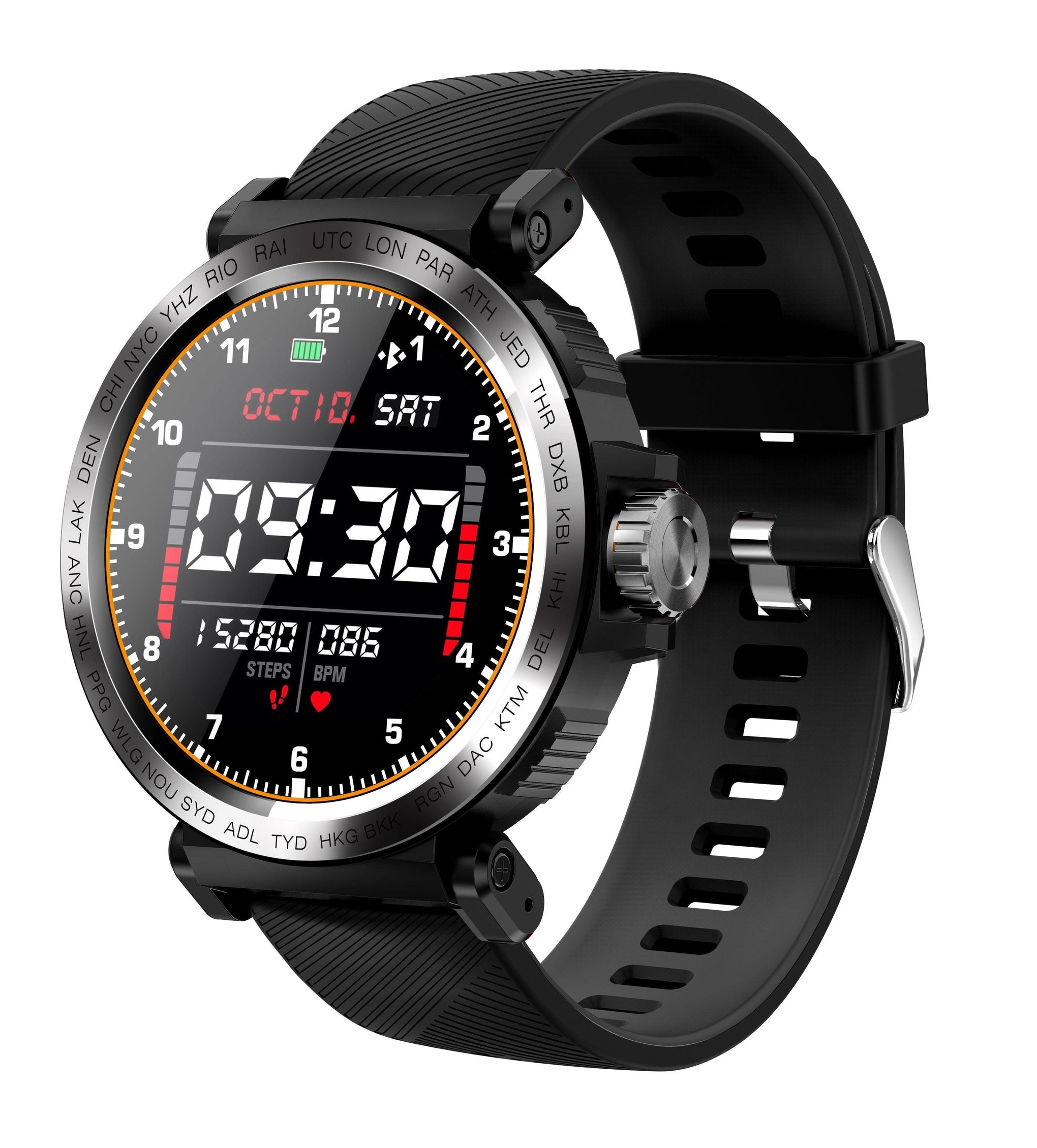 IP68 Waterproof Touch Screen Smart Watch Fitness Tracker