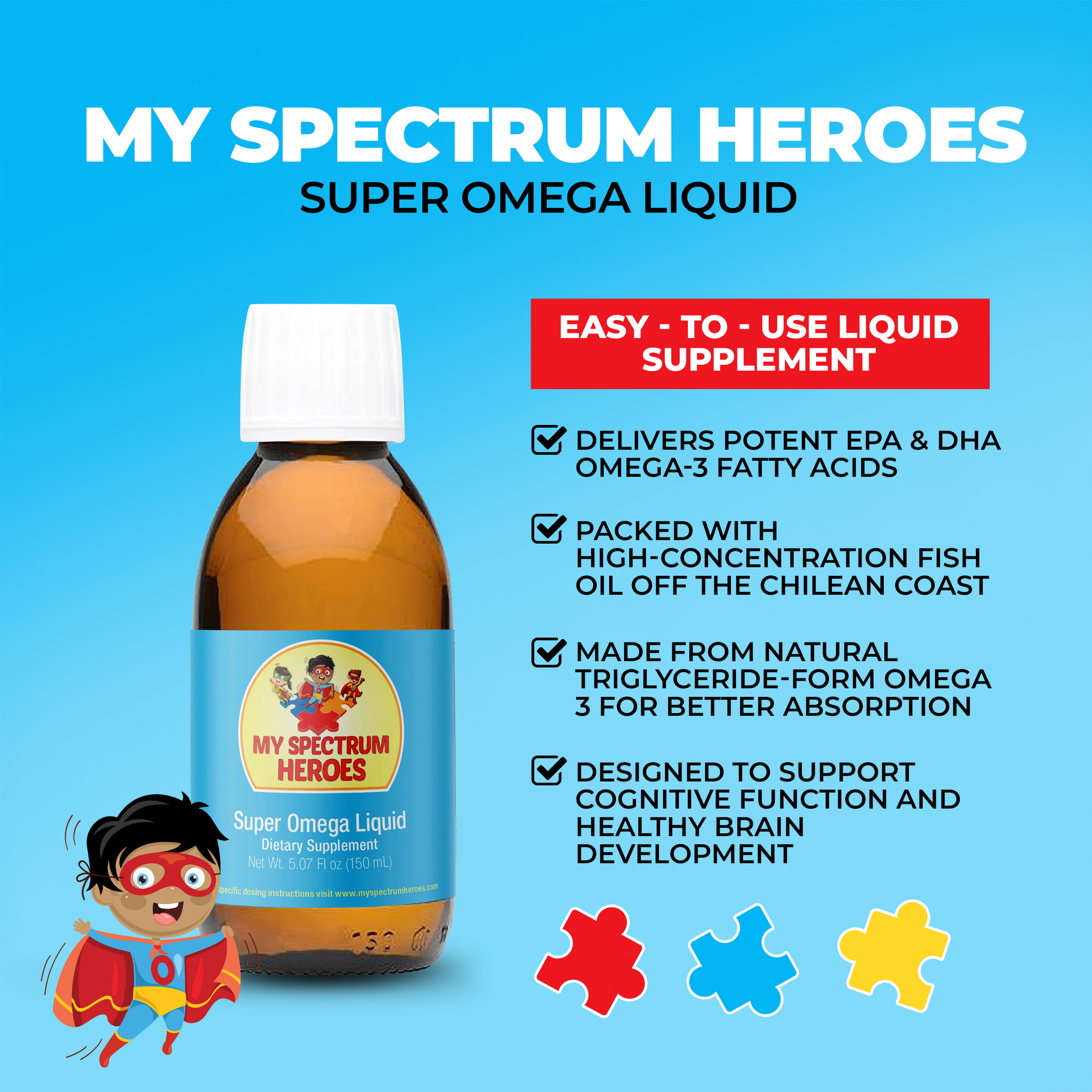 Super Omega Liquid – Essential Fatty Acids for Wellness