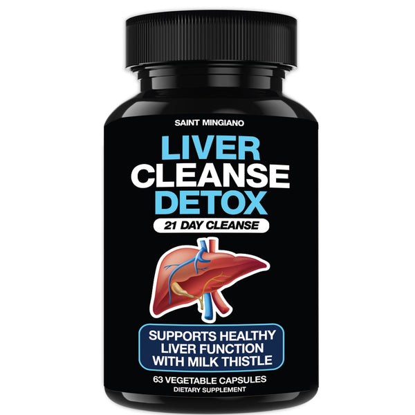 Liver Cleanse Detox Repair Natural Milk Thistle Support Supplement