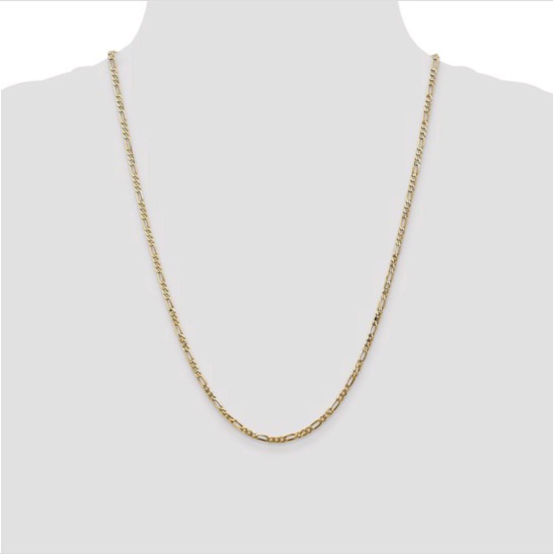 Semi-Solid Figaro Chain