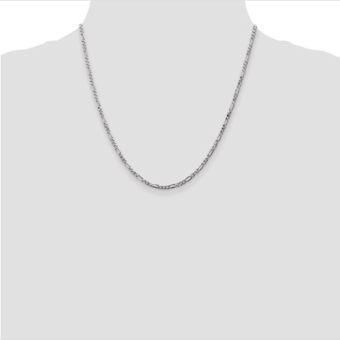 Semi-Solid Figaro Chain