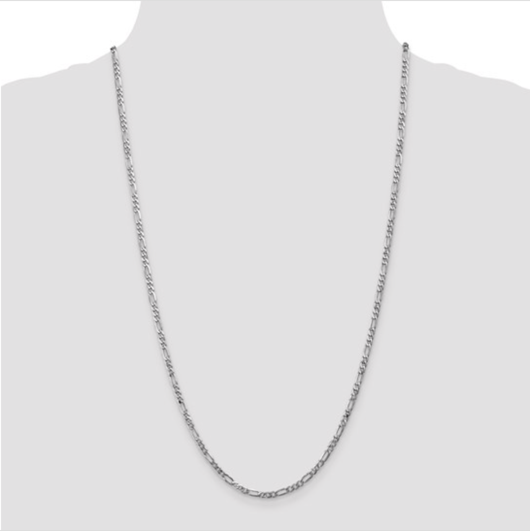 Semi-Solid Figaro Chain