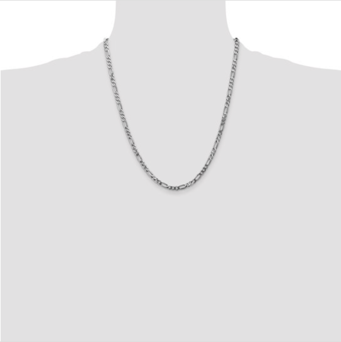 Semi-Solid Figaro Chain