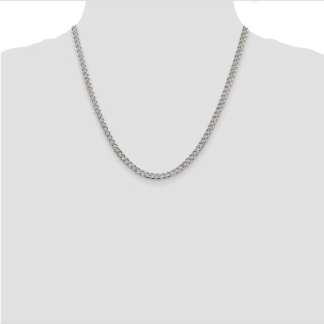 Curb Chain Sterling Silver