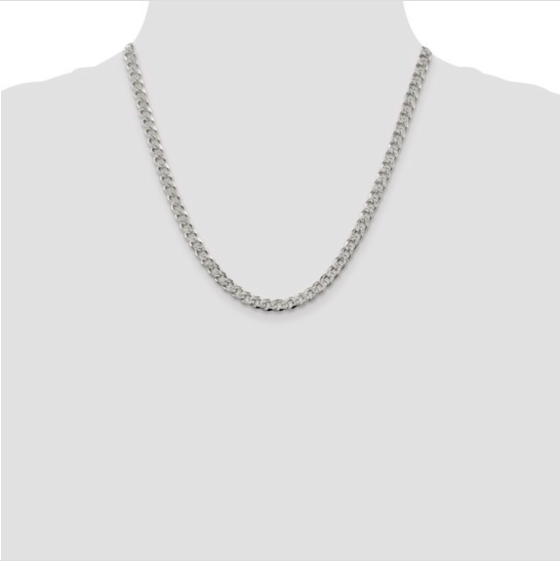 Curb Chain Sterling Silver