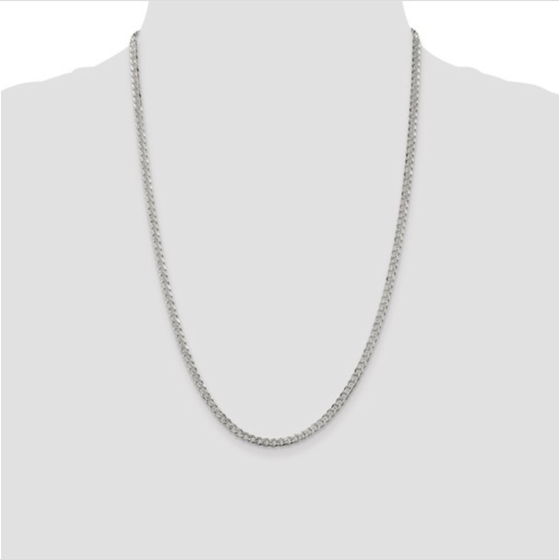 Curb Chain Sterling Silver