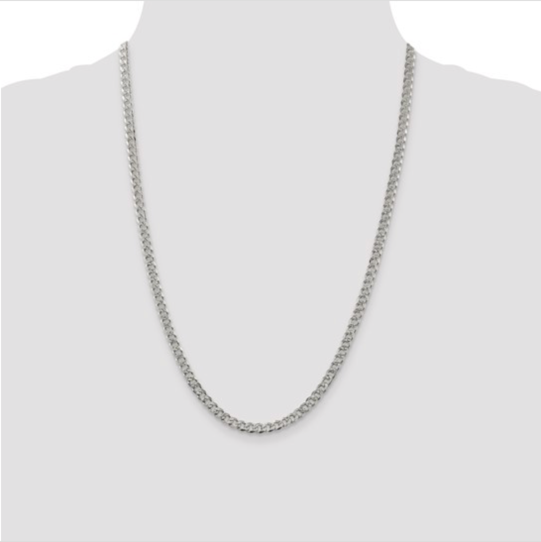 Curb Chain Sterling Silver