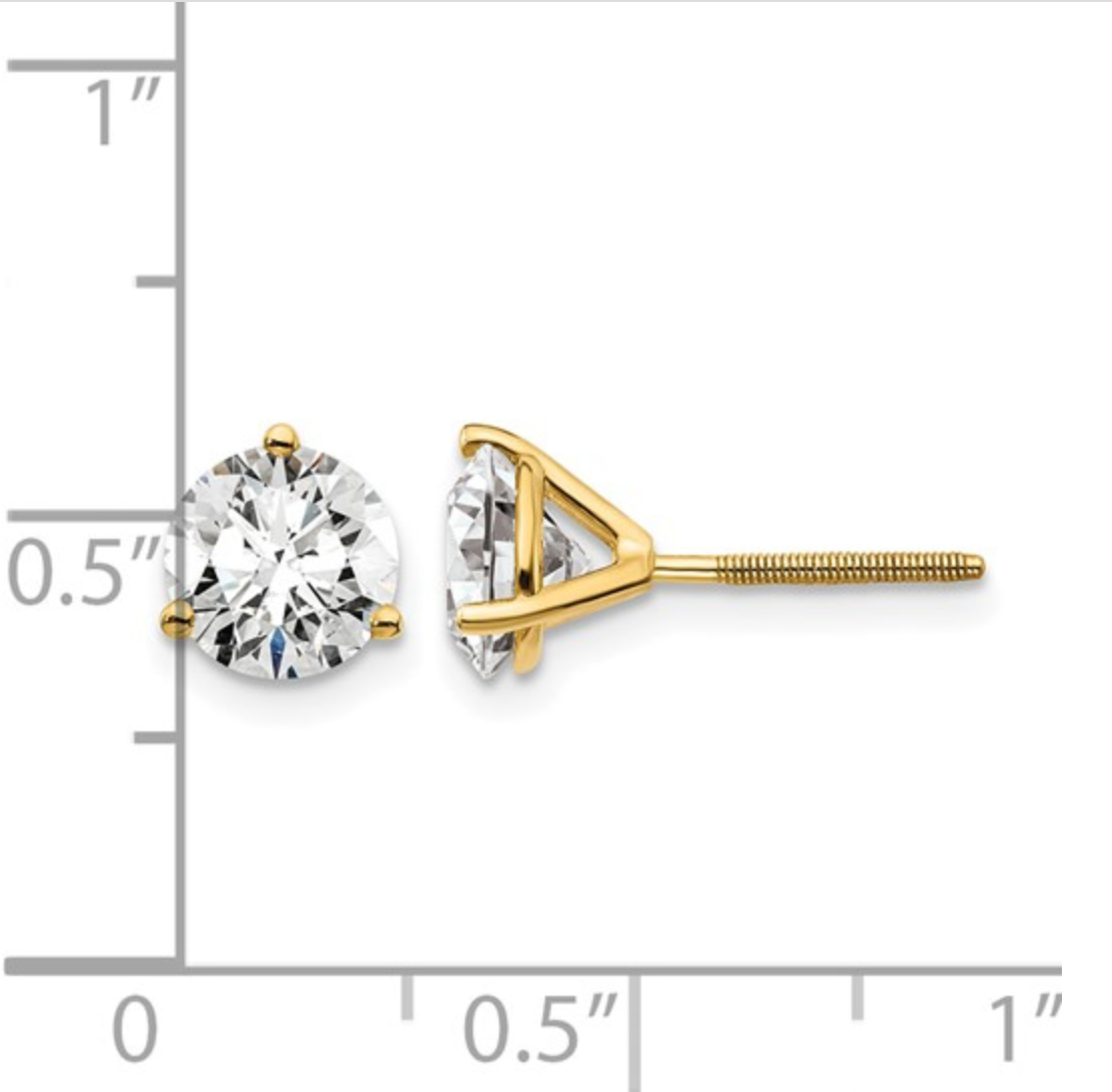 Lab Grown Diamond Earring