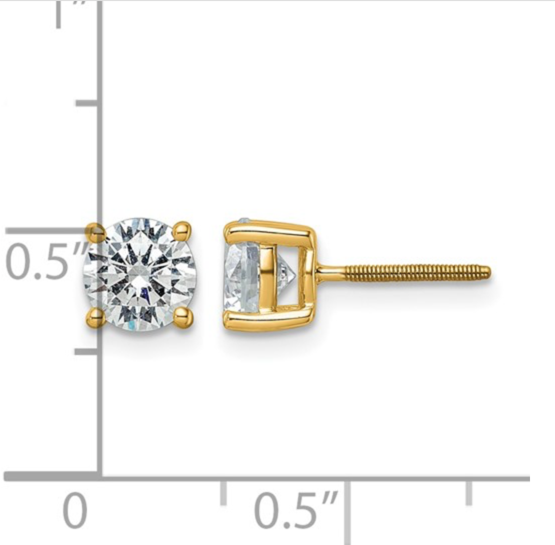 Lab Grown Diamond Earring