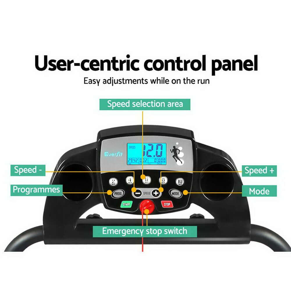 Electric Home Gym Treadmill Exercise Machine for Indoor Fitness Training