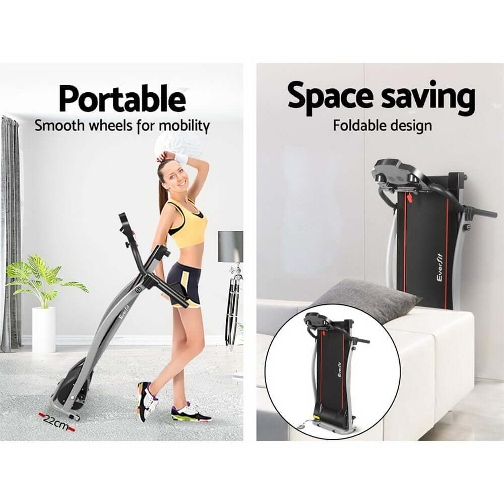 Electric Home Gym Treadmill Exercise Machine for Indoor Fitness Training
