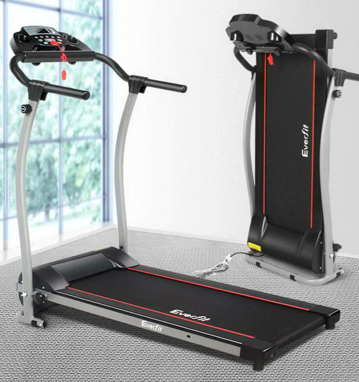 Electric Home Gym Treadmill Exercise Machine for Indoor Fitness Training