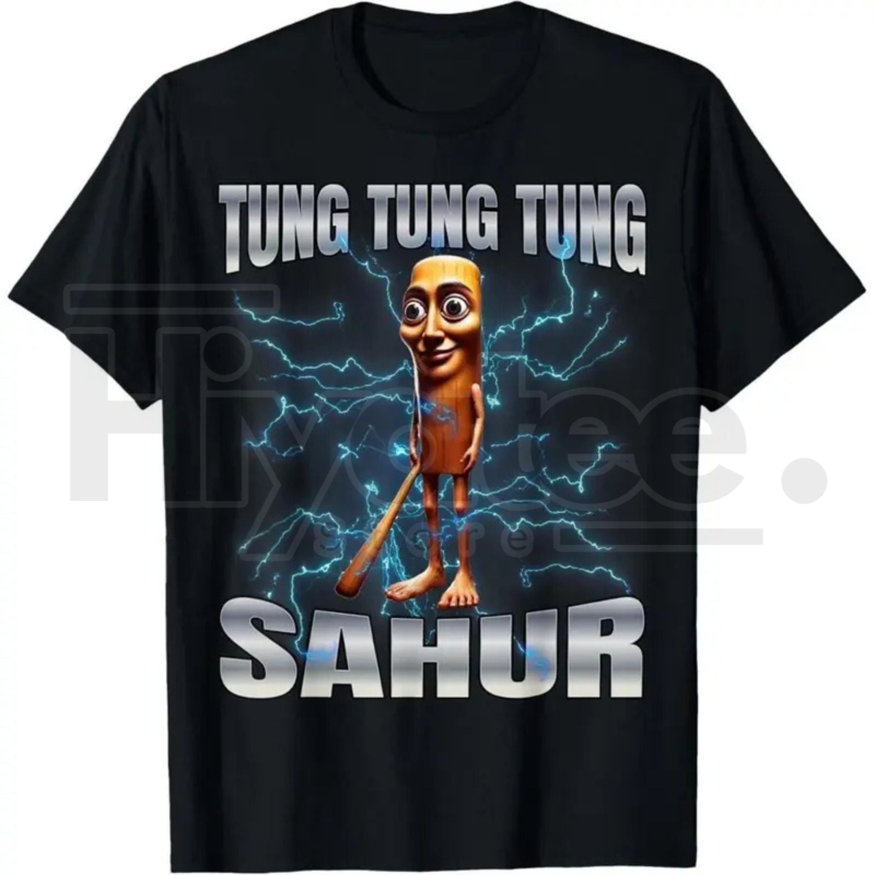 "Tung Tung Tung Sahur" – Funny Cultural Ramadan Unisex Graphic Top