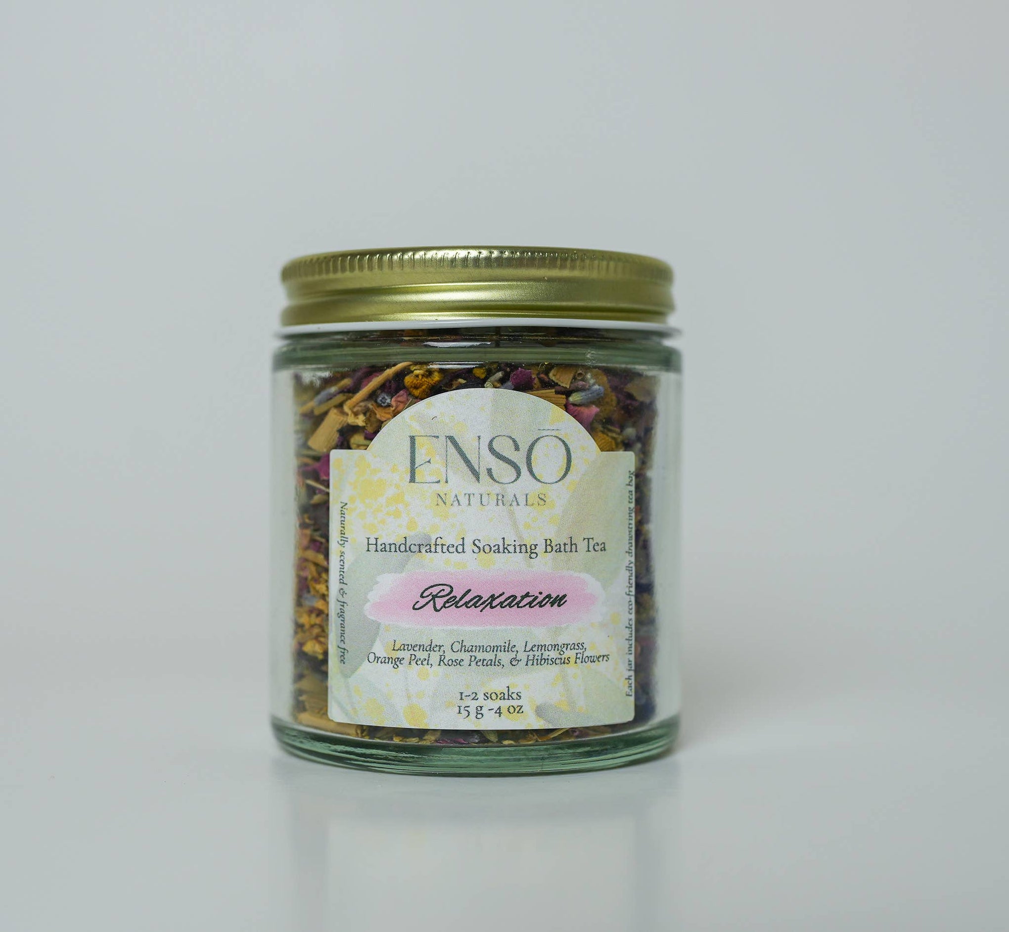 Relaxation Herbal Bath Tea - Botanicals + Herbs