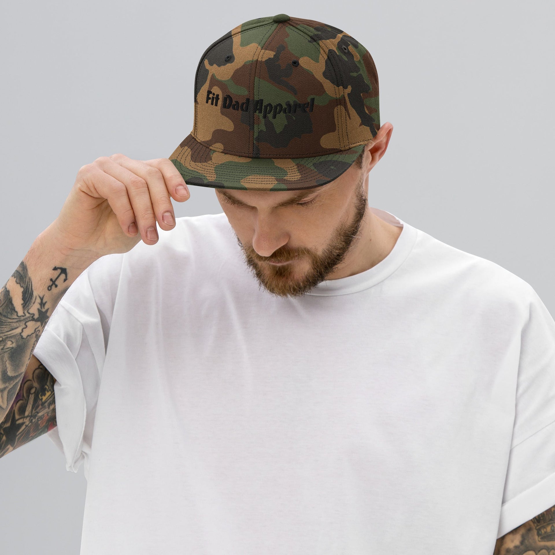 Fit Dad Apparel Snapback Hat