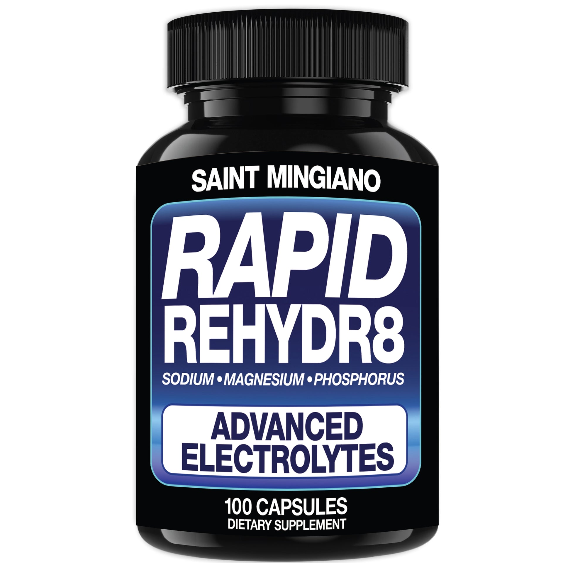 Rapid Rehydr8 Electrolyte Capsules Muscle Endurance Recovery Support Supplement