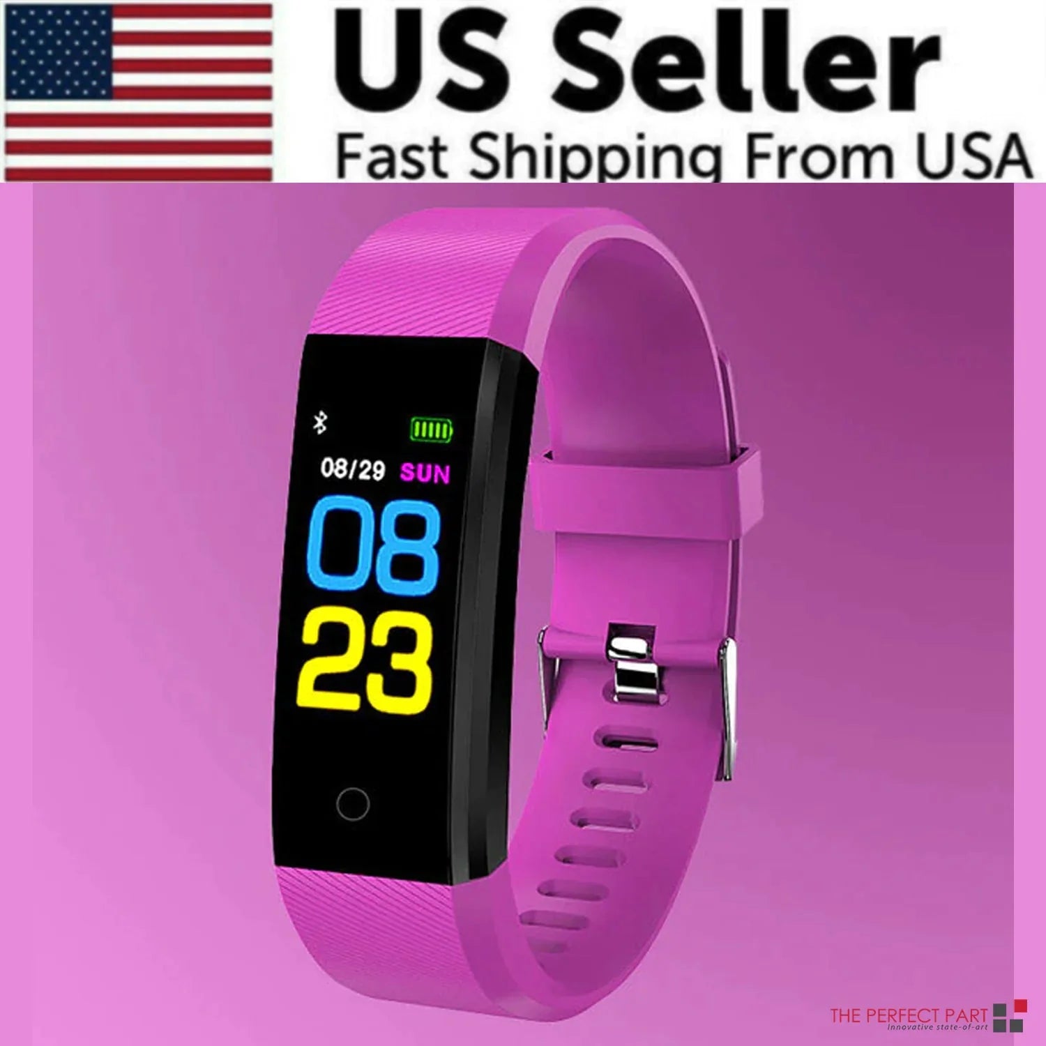 IP67 Waterproof Smart Watch Fitness Tracker Heart Rate Sleep