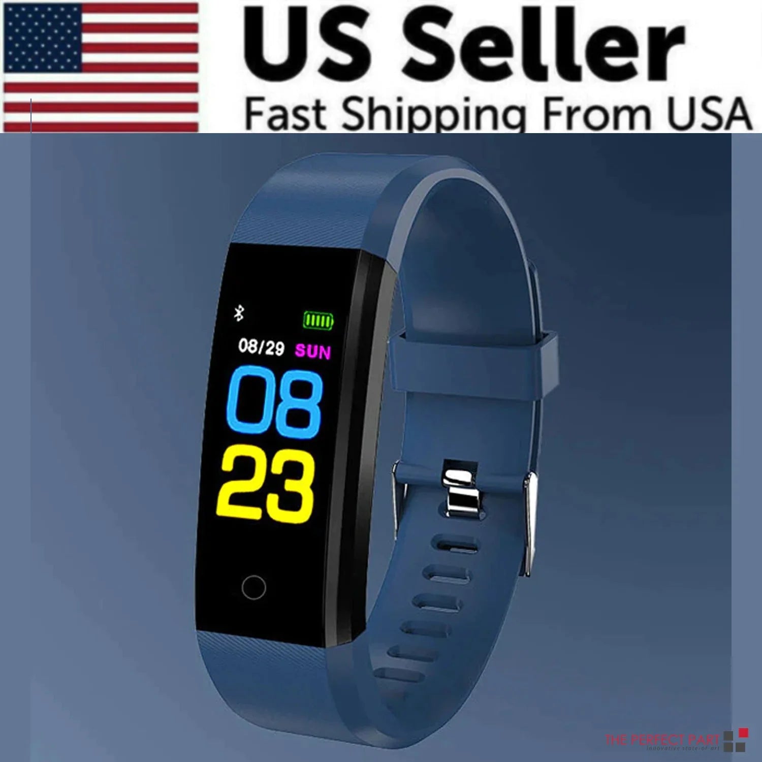 IP67 Waterproof Smart Watch Fitness Tracker Heart Rate Sleep
