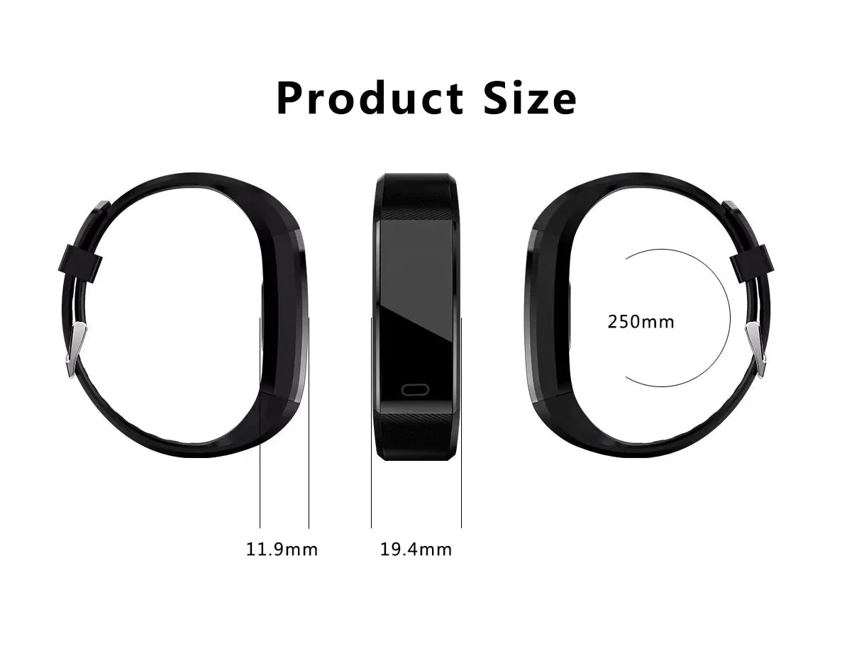 IP67 Waterproof Smart Watch Fitness Tracker Heart Rate Sleep