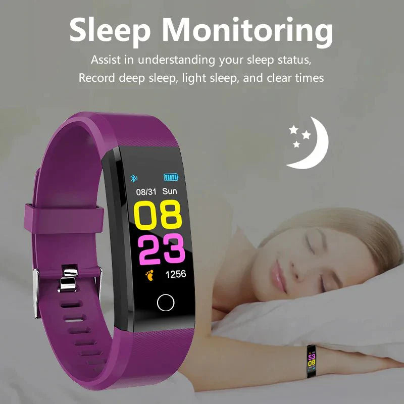 IP67 Waterproof Smart Watch Fitness Tracker Heart Rate Sleep