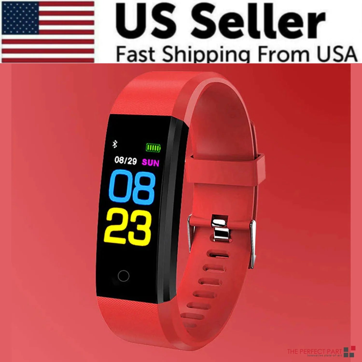 IP67 Waterproof Smart Watch Fitness Tracker Heart Rate Sleep
