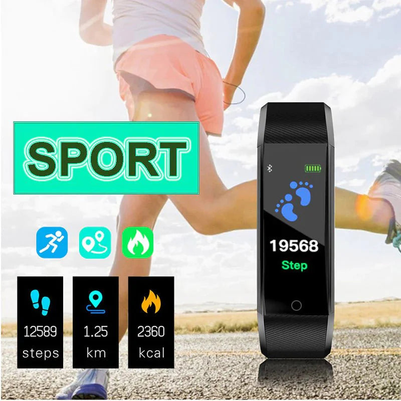 IP67 Waterproof Smart Watch Fitness Tracker Heart Rate Sleep